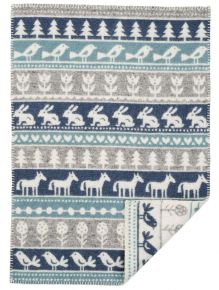Klippan Nature Baby woollen throw 65x90 cm (eco-tex) (eco-tex)
