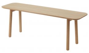Skagerak Hven bench height 45 cm length 125 cm oak