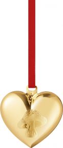 Georg Jensen Christmas 2023 heart gold