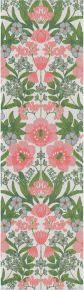 Ekelund Spring Betty's Tulips table runner (oeko-tex) 35x120 cm pink, green, white