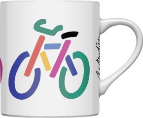Bo Bendixen cup / mug Bicycles 0.3 l