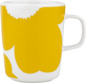 Marimekko Unikko Iso Oiva mug 0.25 l cream, spring yellow