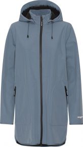 Ilse Jacobsen Ladies Soft Shell detachable hooded Rain Jacket RAIN135