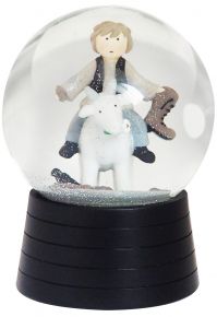 Kids by Friis snow globe w.music Clumsy Hans