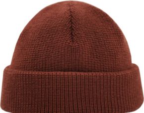 Superyellow Unisex woollen beanie short (merino - oeko-tex) Fisherman