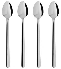 Eva Trio Legio Nova Caffe Latte spoon 4 pcs length 19 cm stainless steel polished