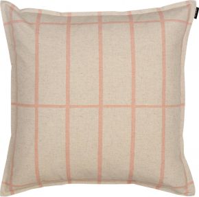 Marimekko Tiiliskivi (brick) Cushion Cover 50x50 cm (eco-tex) linen, peach