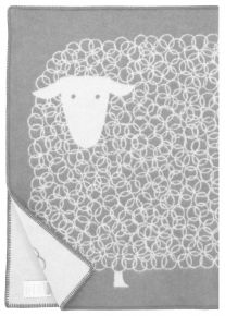 Lapuan Kankurit Kili woollen blanket (oeko-tex) 90x130 cm grey