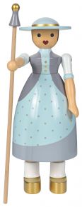 Kay Bojesen DK shepherdess height 20 cm light blue