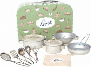 Jabadabado kitchen set with case 13 pcs