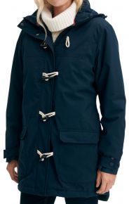 REDGREEN Ladies Duffle Coat with adjustable & detachable hood dark navy Svea