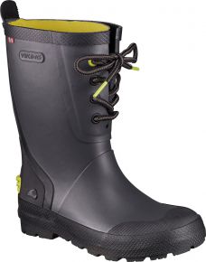 Viking Footwear Unisex Kids rubber boots dark grey Slagbjörn Junior