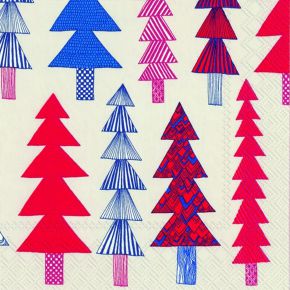 Marimekko Kuusikossa paper napkins 33x33 cm 20 pcs