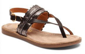 Bisgaard Girls Kids sandal with velcro Beth