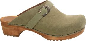 Sanita Ladies Clogs wood open Hedi