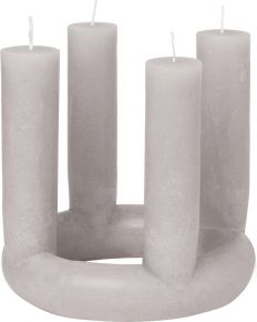Broste Copenhagen candle wreath wax 4 flames Lucille Ø 20 cm height 18 cm