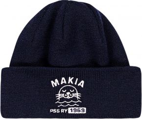 Makia Clothing unisex beanie (merino wool) Bockholm dark blue Special Edition for Baltic Sea