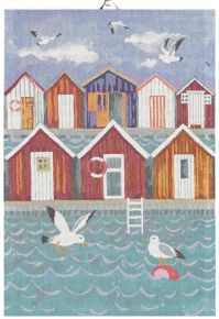 Ekelund Maritime Boathouse tea towel (oeko-tex) 35x50 cm