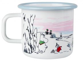 Muurla Moomin Winter Time mug enamel 0.37 l