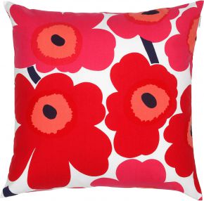 Marimekko Unikko bed pillow case 80x80 cm (oeko-tex)