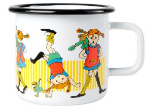 Muurla Pippi Longstocking Pippi cup / mug enamel 0.37 l