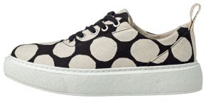 Marimekko Ladies sneaker Niittyheinikossa Kivet (Stones) black, natural