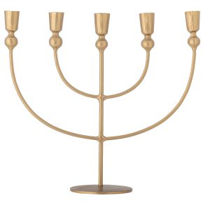 Bloomingville candlestick 5 flames gold height 31.5 cm Length 35 cm Depth 11.5 cm Linka