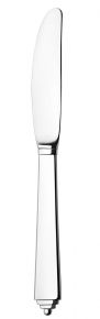 Georg Jensen Pyramid dinner knife serrated polished