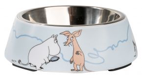 Muurla Moomins Pets feeding bowl height 4.5 cm Ø 14 cm blue