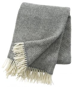 Klippan Pulse merino woollen throw 130x200 cm