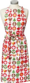Klippan Ornaments apron (eco-tex) multicolored