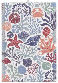 Ekelund Maritime Arielle tea towel (eco-tex) 35x50 cm blue, multicolored