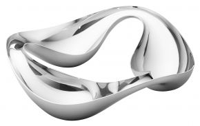 Georg Jensen Cobra snack bowl with cases Ø 27 cm stainless steel