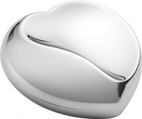 Georg Jensen Heart bonbonniere stainless steel polished