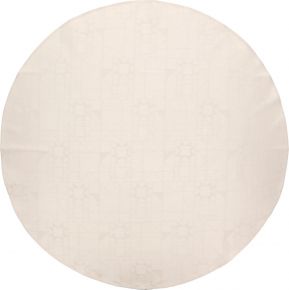 Södahl Damask Tree Rug Star (staincoated / oeko-tex) Ø 120 cm beige