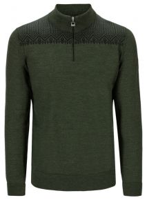 Dale of Norway Men Merino sweater with collar Eirik