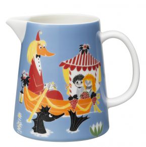 Moomin by Arabia Moomins Friendship jug 1 l blue, multicolored