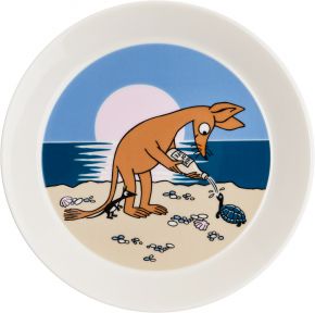 Moomin by Arabia Moomins Sniff plate Ø 19 cm blue, multicolored