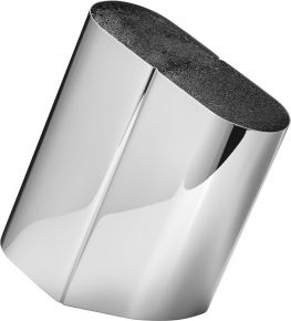 Georg Jensen Alfredo knife stand height 24 cm stainless steel polished