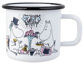 Muurla Moomins date night cup / mug enamel 0.37 l