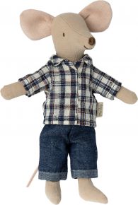 Maileg Mouse dad height 15 cm