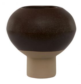 Oyoy Living Hagi vase height 15 cm brown