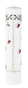 Medusa Copenhagen calendar candle mistletoe height 25 cm