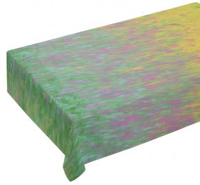 Finlayson Kukkaketo (flower tendril) tablecloth (eco-tex) 145x250 cm green, rose