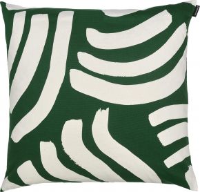 Marimekko Hyräily (humming) cushion cover 50x50 cm green, cotton