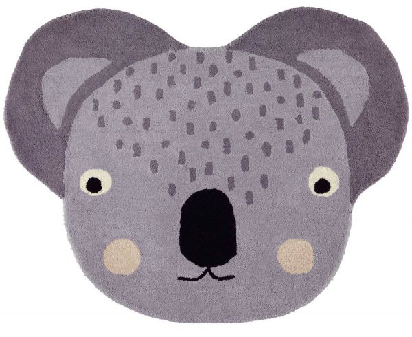 Oyoy Mini Kids Room Carpet Koala ø 95 Cm Oyoy Brands Scandinavian Lifestyle Com