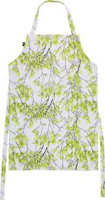 Vallila Lehtisade (leaf rain) apron (eco-tex) leaf green