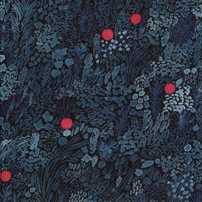 Marimekko Kurjenmarja (cranberry) paper napkin 33x33 cm 20 pcs blue, black, red