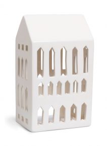 Kähler Design Urbania light house church height 18 cm cream