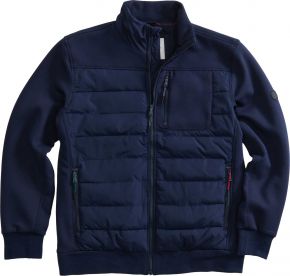 REDGREEN Men hybrid jacket padded navy Silvo